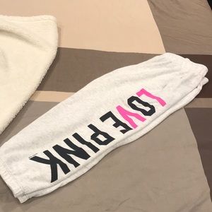 VS PINK Crop Sweats Bottoms XS